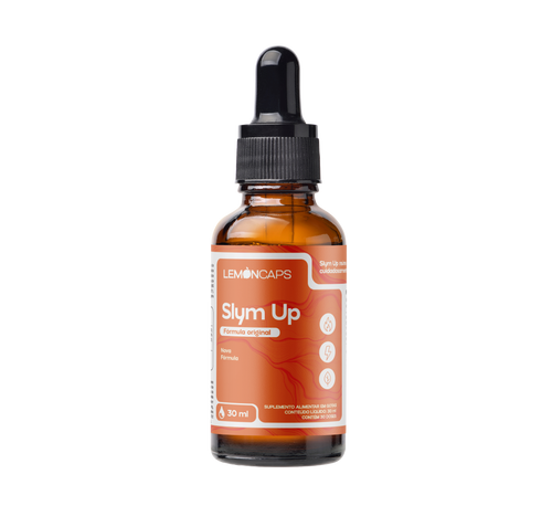 Lemon Caps Slym Up Gotas 30 ml Cúrcuma Café Verde e Colina