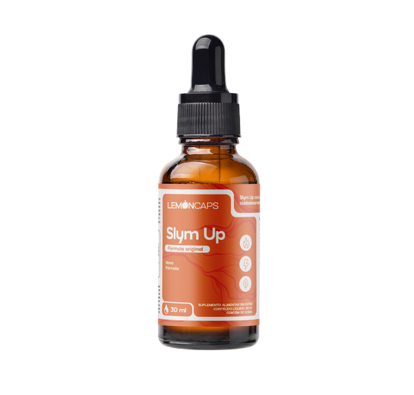 Lemon Caps Slym Up Gotas 30 ml Cúrcuma Café Verde e Colina