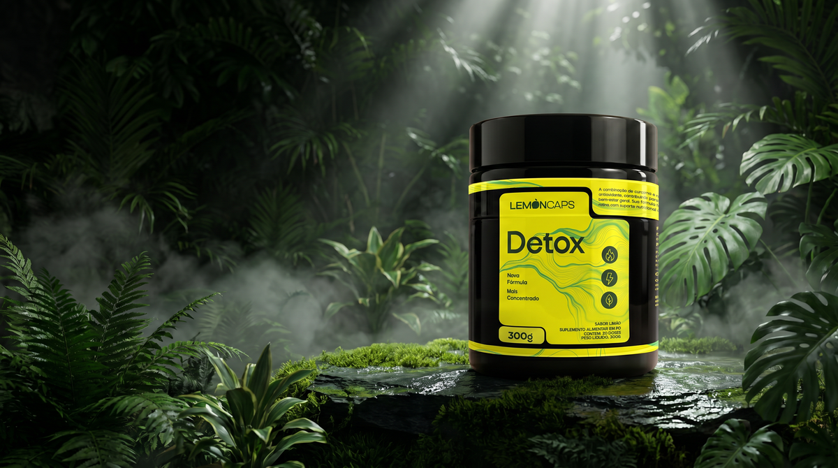 Linha Detox Lemon Caps