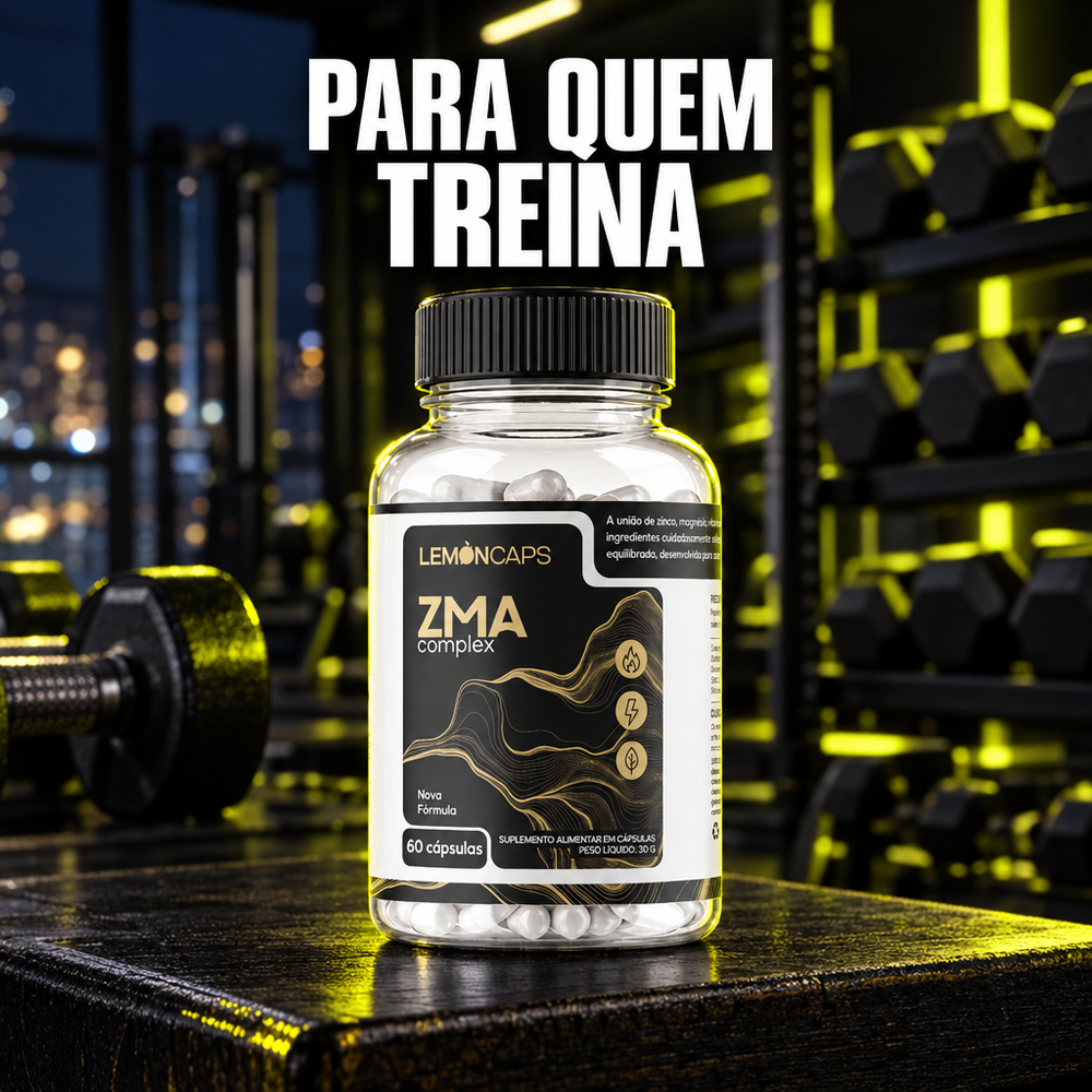 ZMA Complex Lemon Caps - cena de uso