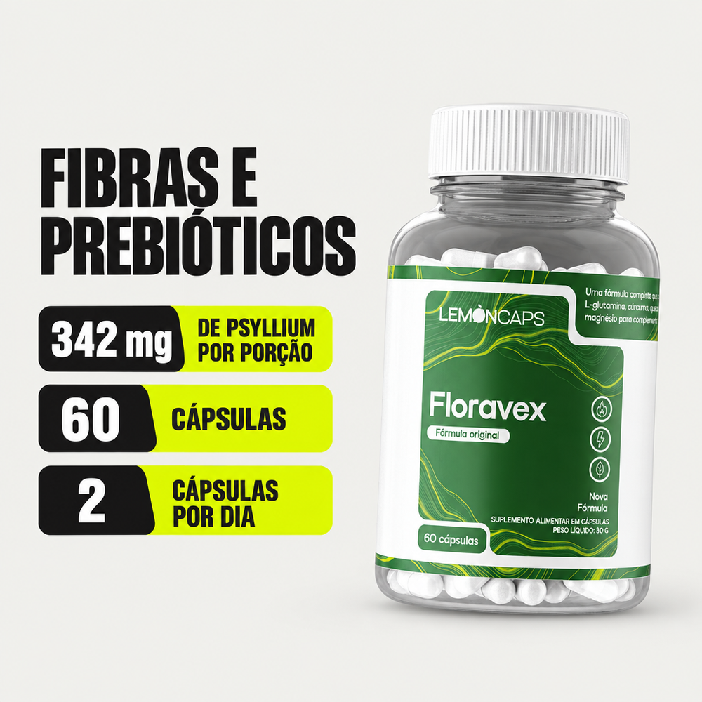Floravex Lemon Caps - destaques do produto