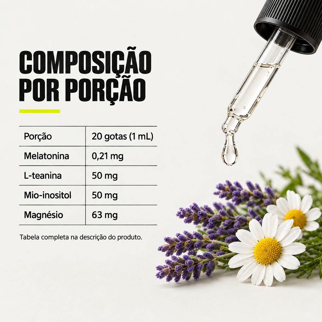 Serena Lemon Caps - composição por porção