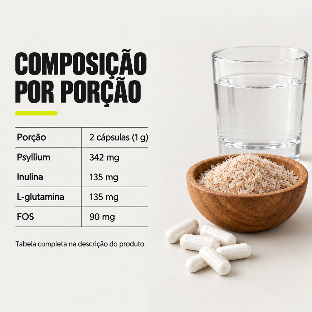 Floravex Lemon Caps - composição por porção
