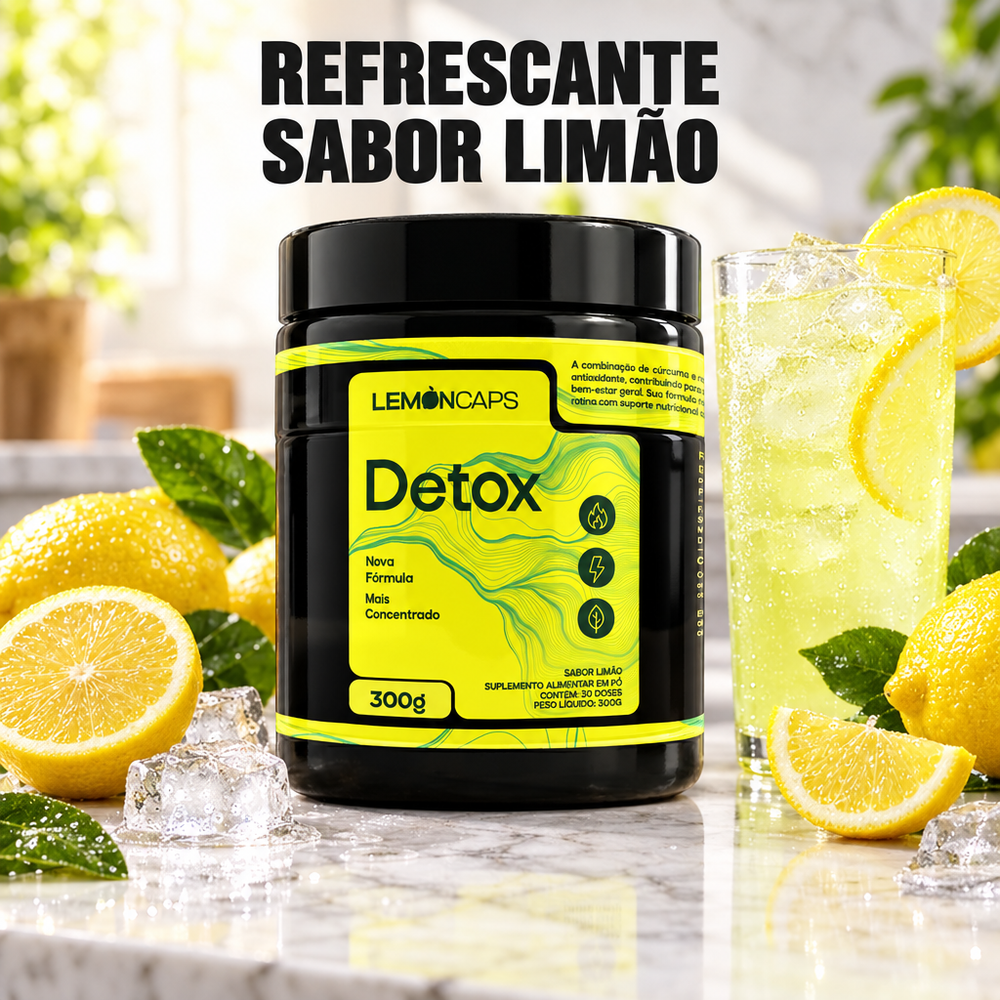 Detox Lemon Caps - cena de uso